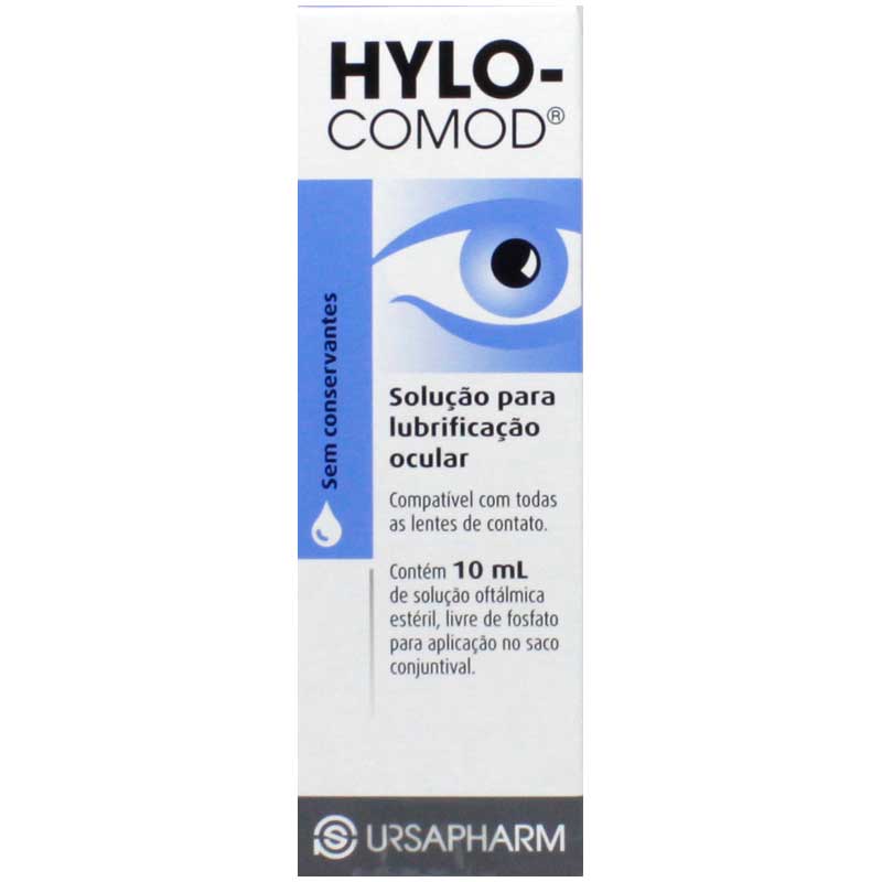 Hylo-Comod 1mg Solucao Oftalmica 10ml