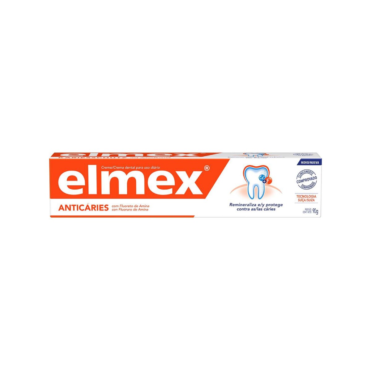 Creme Dental Elmex Anticareis 90g
