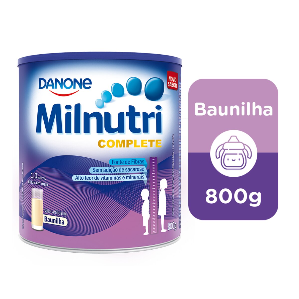 Milnutri Complete Baunilha 800g