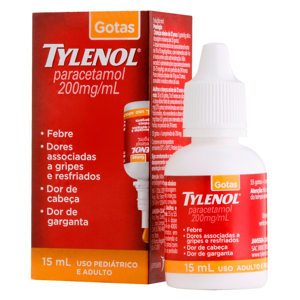 Tylenol Gotas 200mg 15ml
