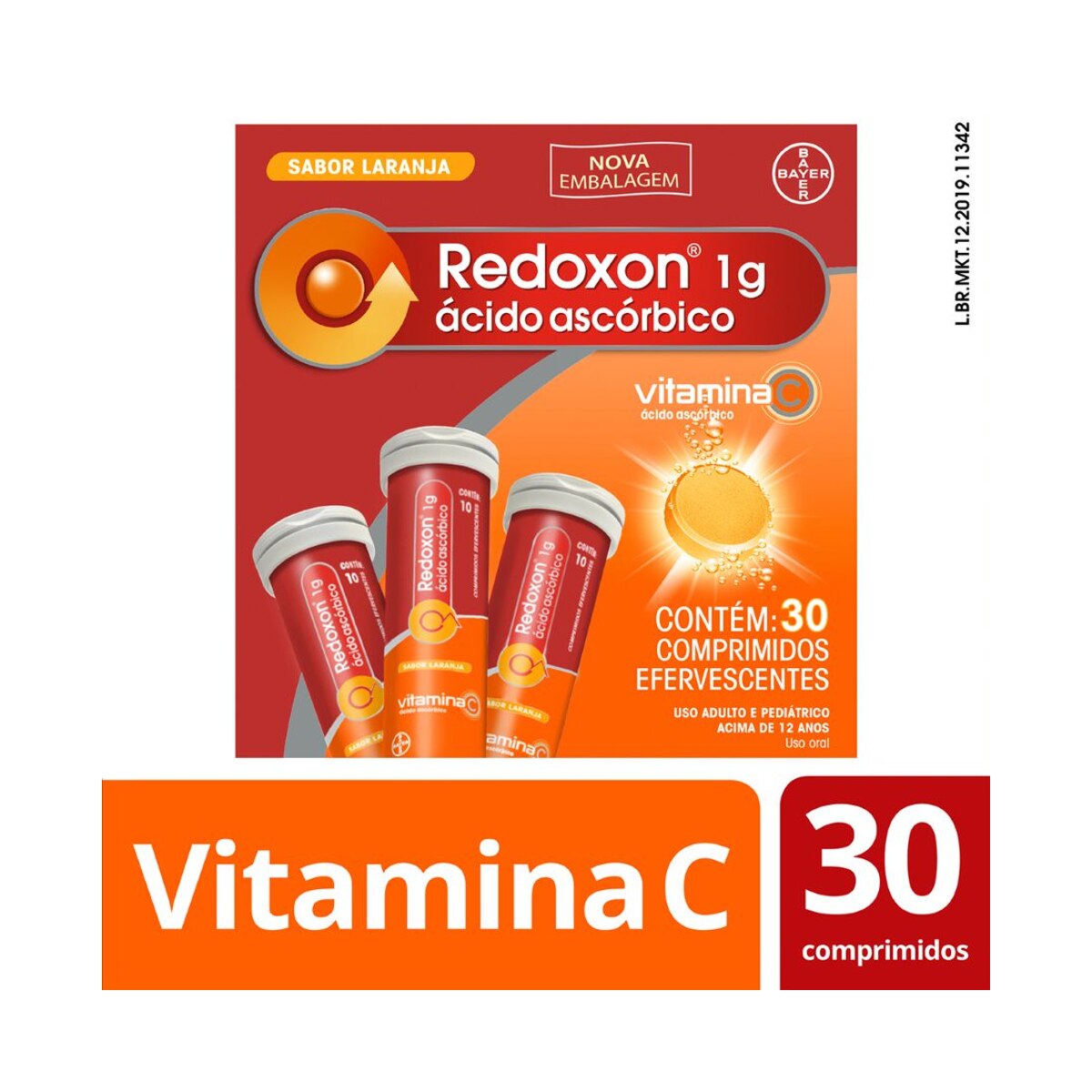 Redoxon 1g 30 Comprimidos Efervescentes