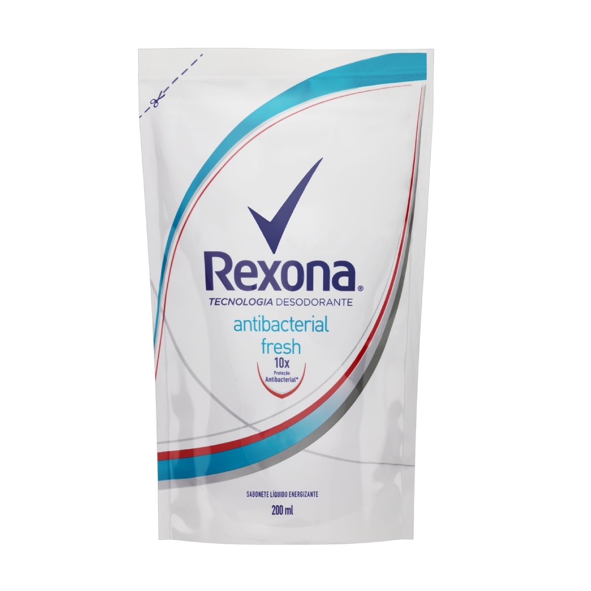 Sabonete Liquido Rexona Antibacterial Fresh Refil 200ml