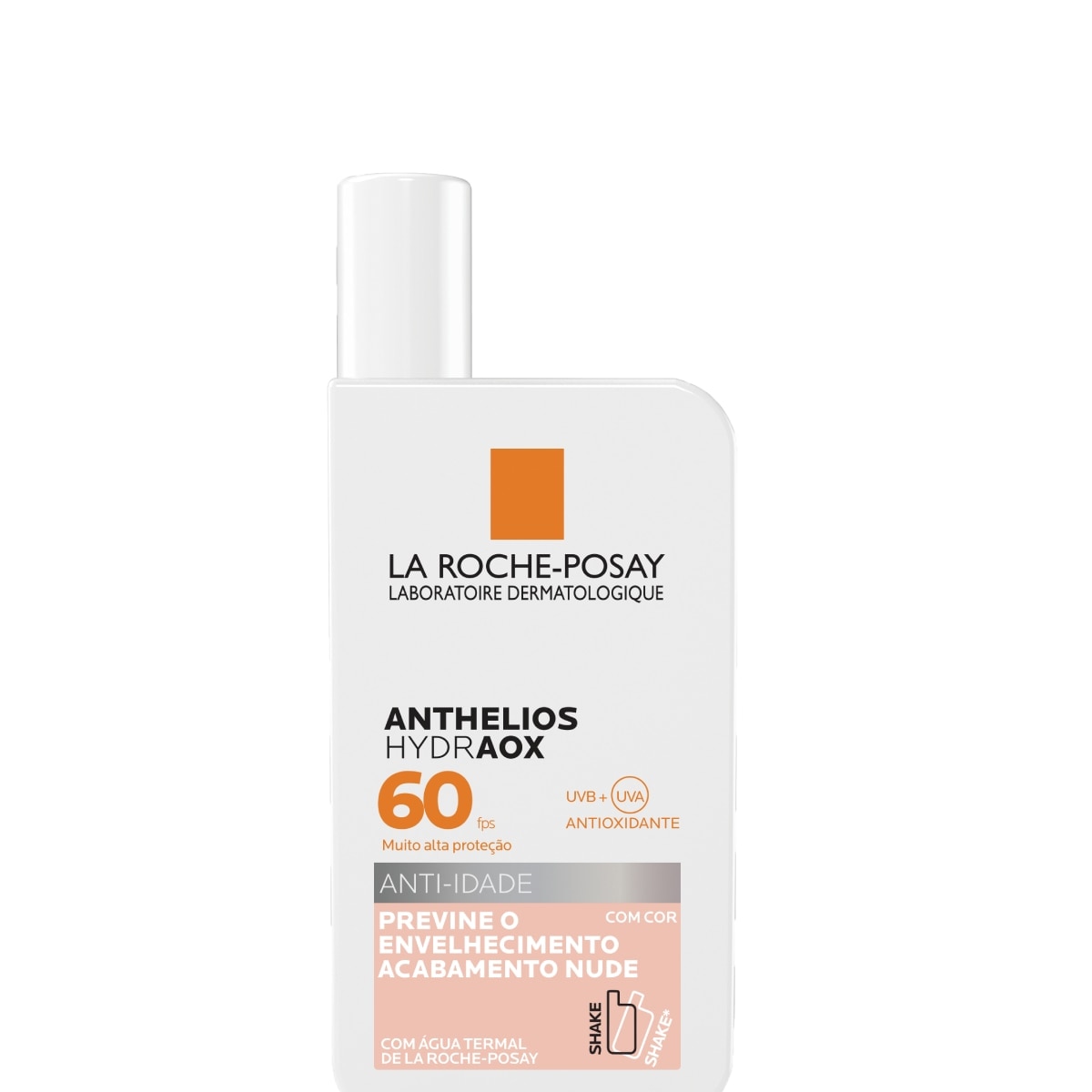 Protetor Solar Facial La Roche-Posay Anthelios Hydraox Anti-idade com Cor FPS60 50ml