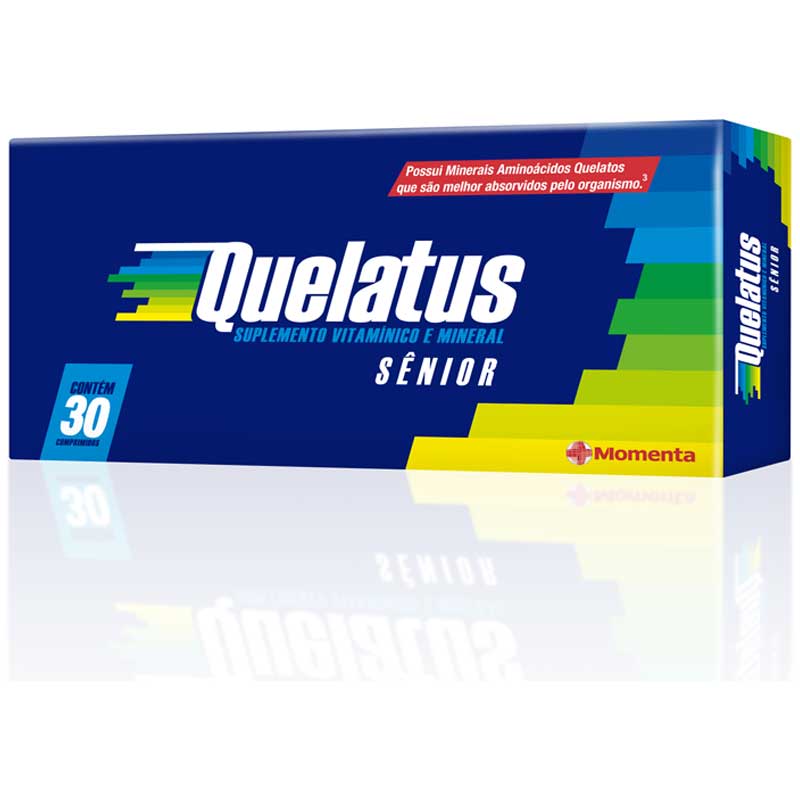 Quelatus Senior 30 Comprimidos