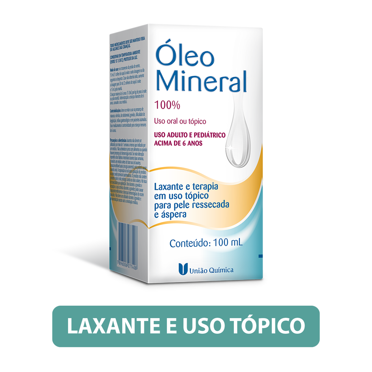 Oleo Mineral Uniao Quimica 100ml