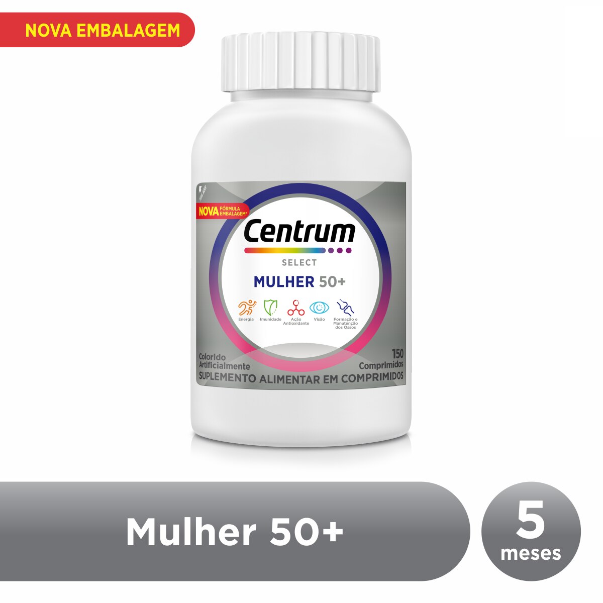Centrum Select Mulher 50+ 150 Comprimidos