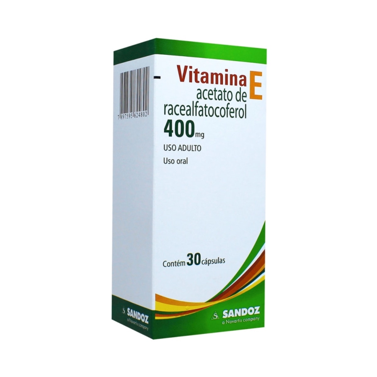 Vitamina E 400mg 30 Capsulas Sandoz