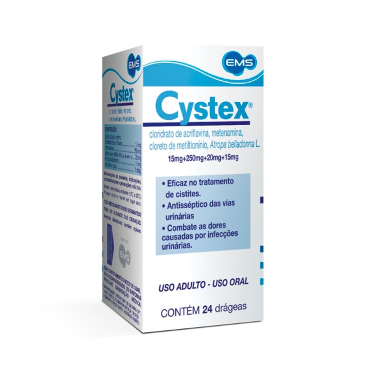 Cystex 24 Drageas