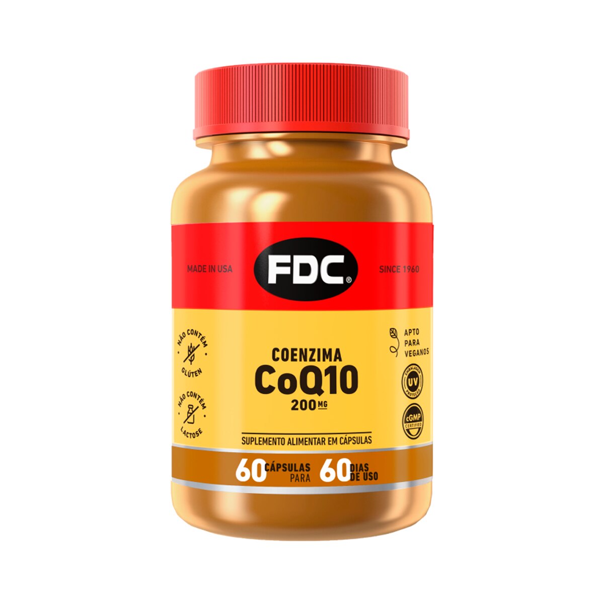 Coenzima Q-10 200mg FDC 60 Capsulas