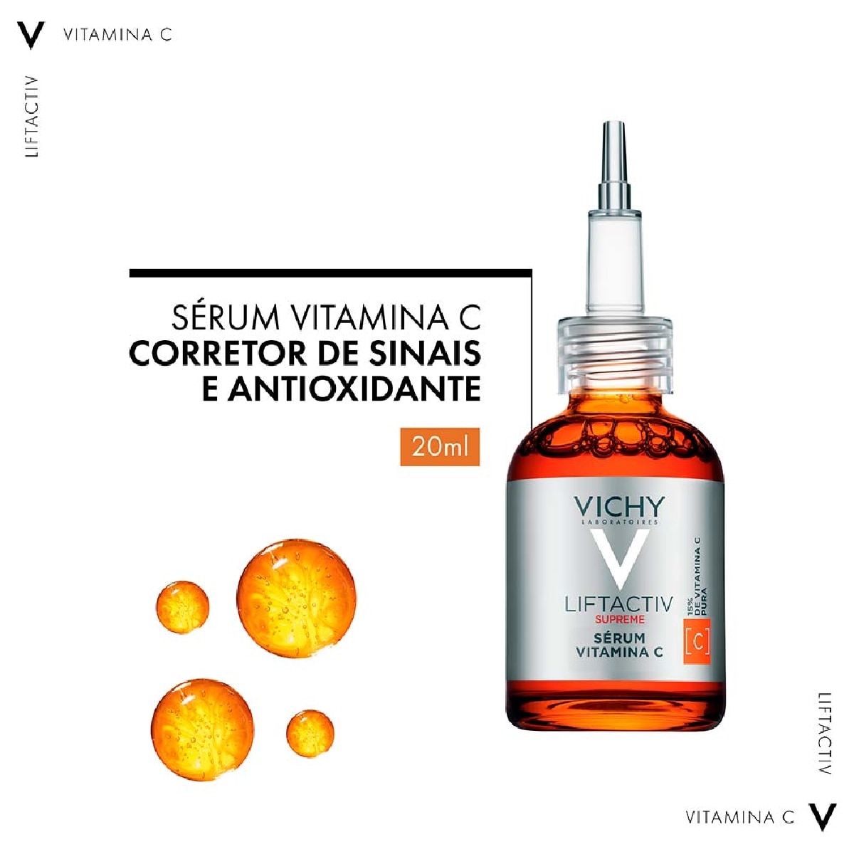 Serum Facial Vichy Vitamina C Liftactiv Supreme 20ml