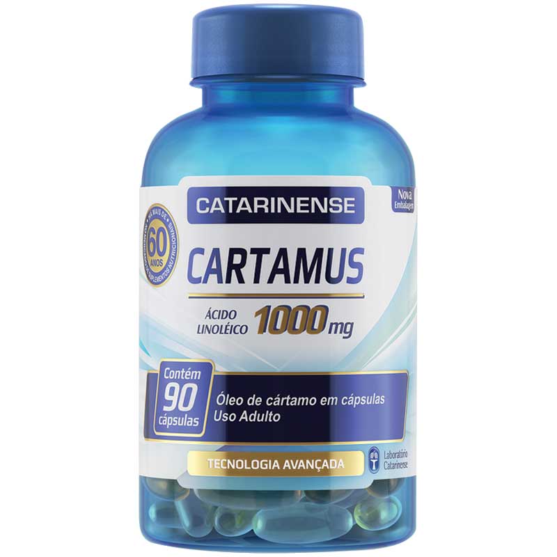 Cartamus 1000mg Catarinense 90 Capsulas