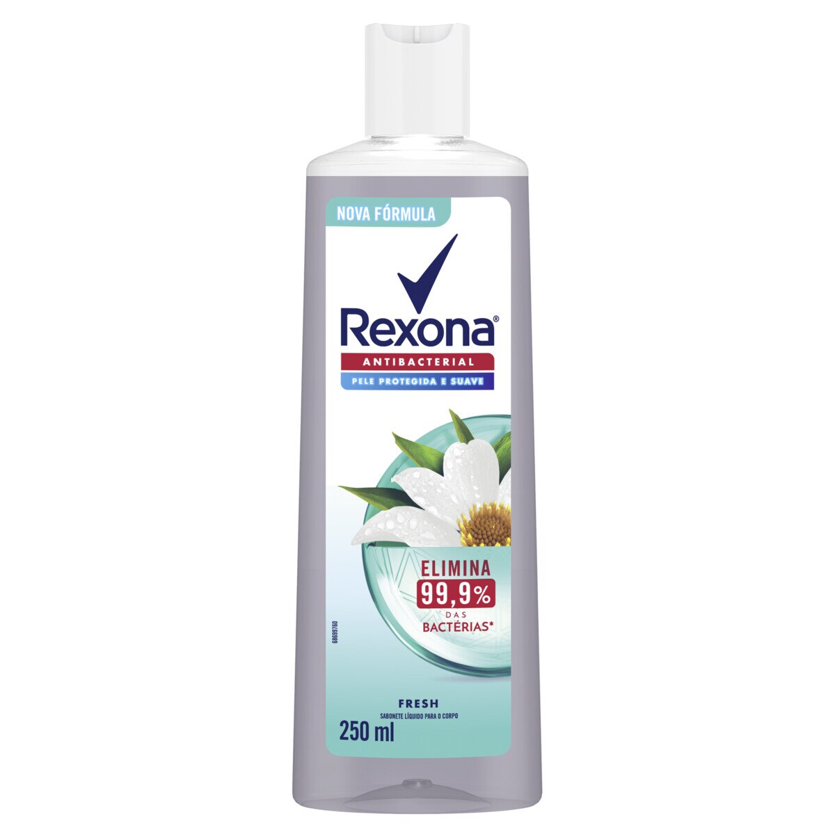 Sabonete Liquido Rexona Antibacterial Fresh 250ml