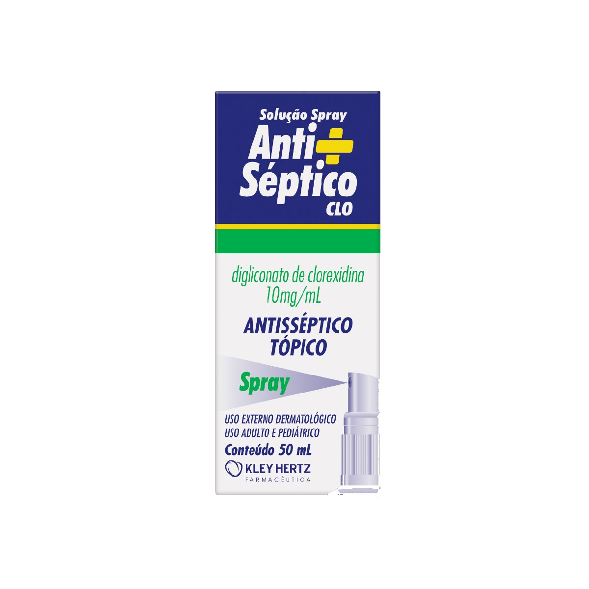 Solucao Anti-Septico CLO Spray Kley Hertz 50ml