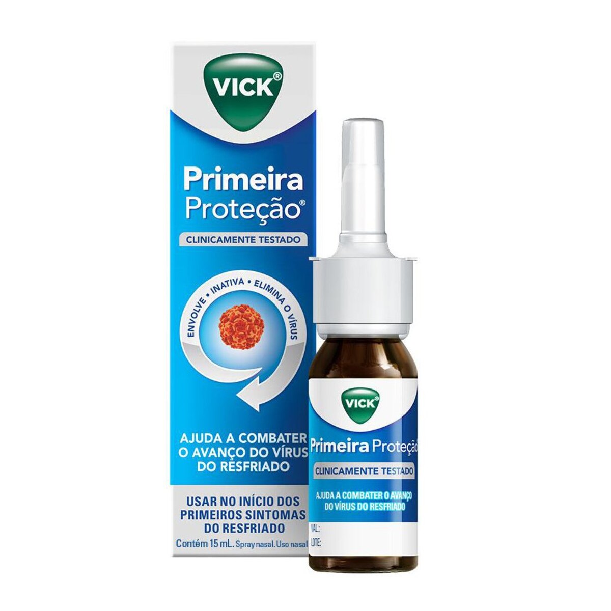 Vick Primeira Protecao Spray Nasal 15ml