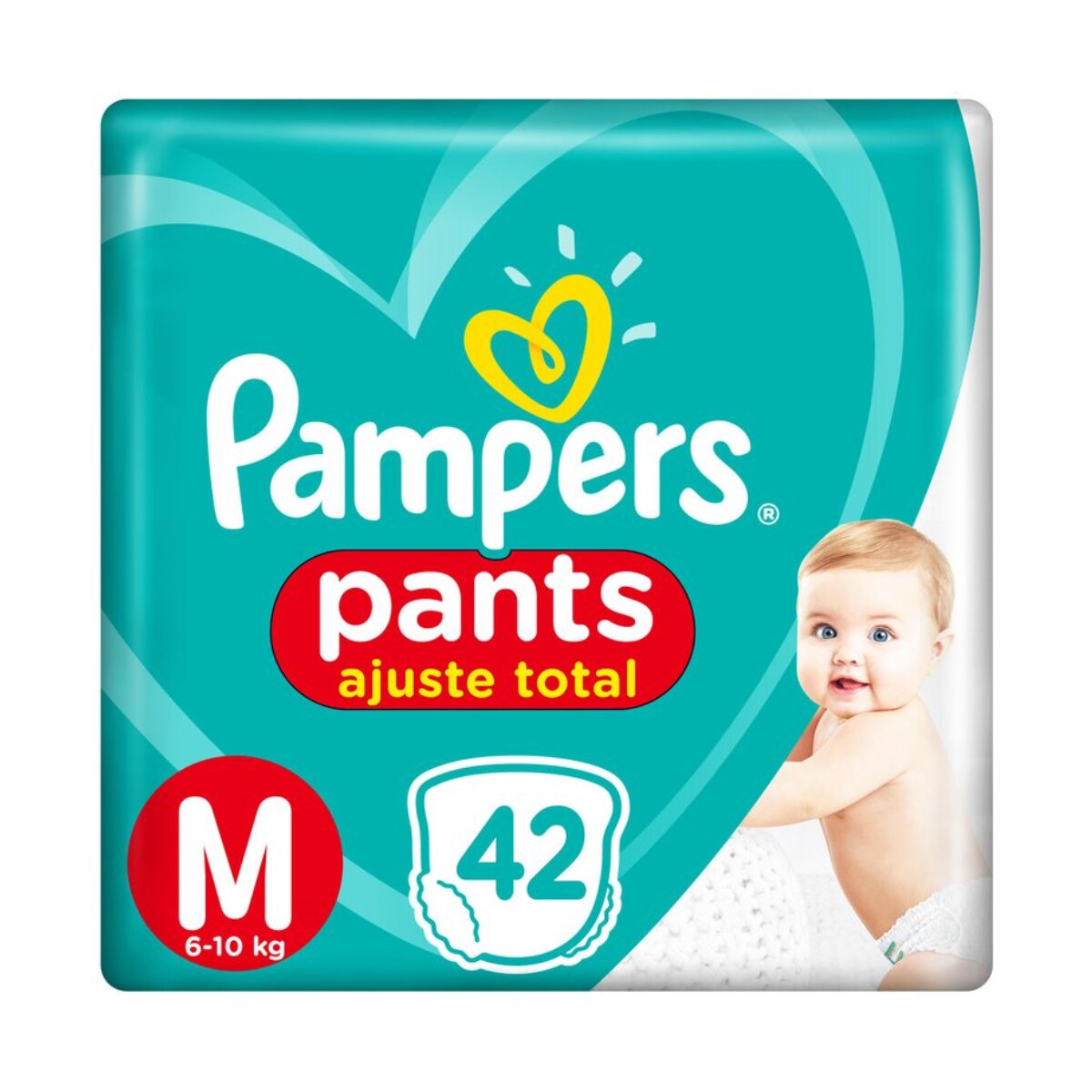 Fralda Pampers Pants M 42 Unidades