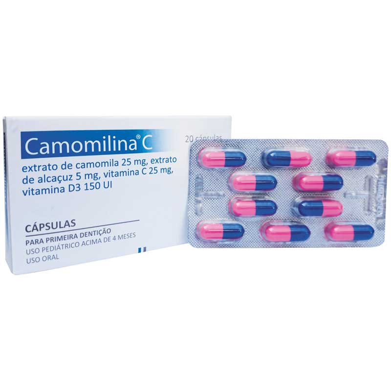 Camomilina C 20 Capsulas