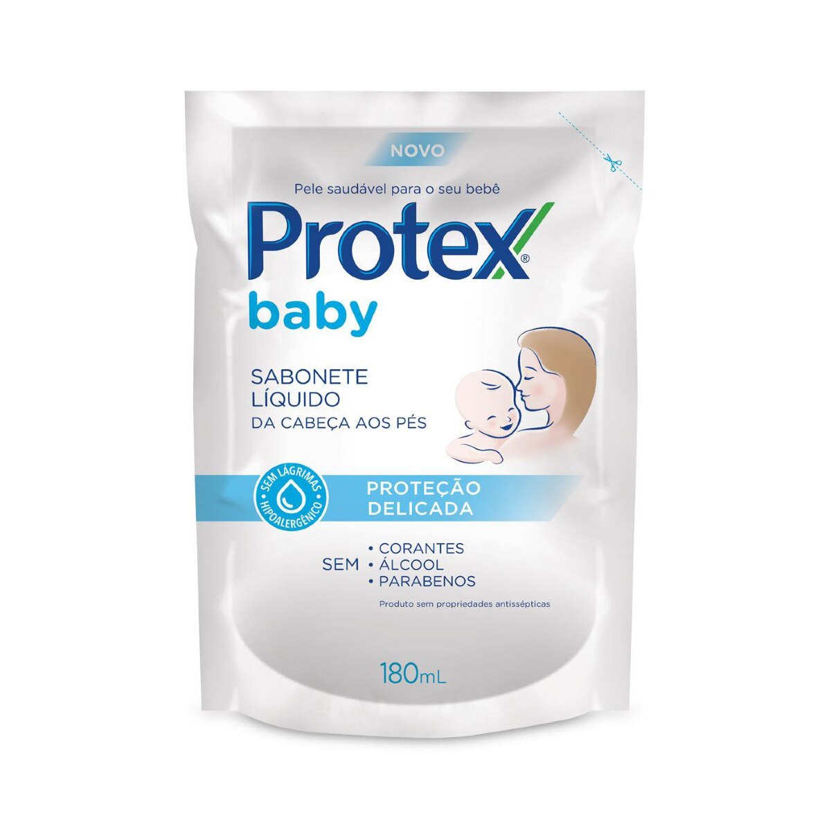 Sabonete Liquido Protex Baby Protecao Delicada Refil 180ml