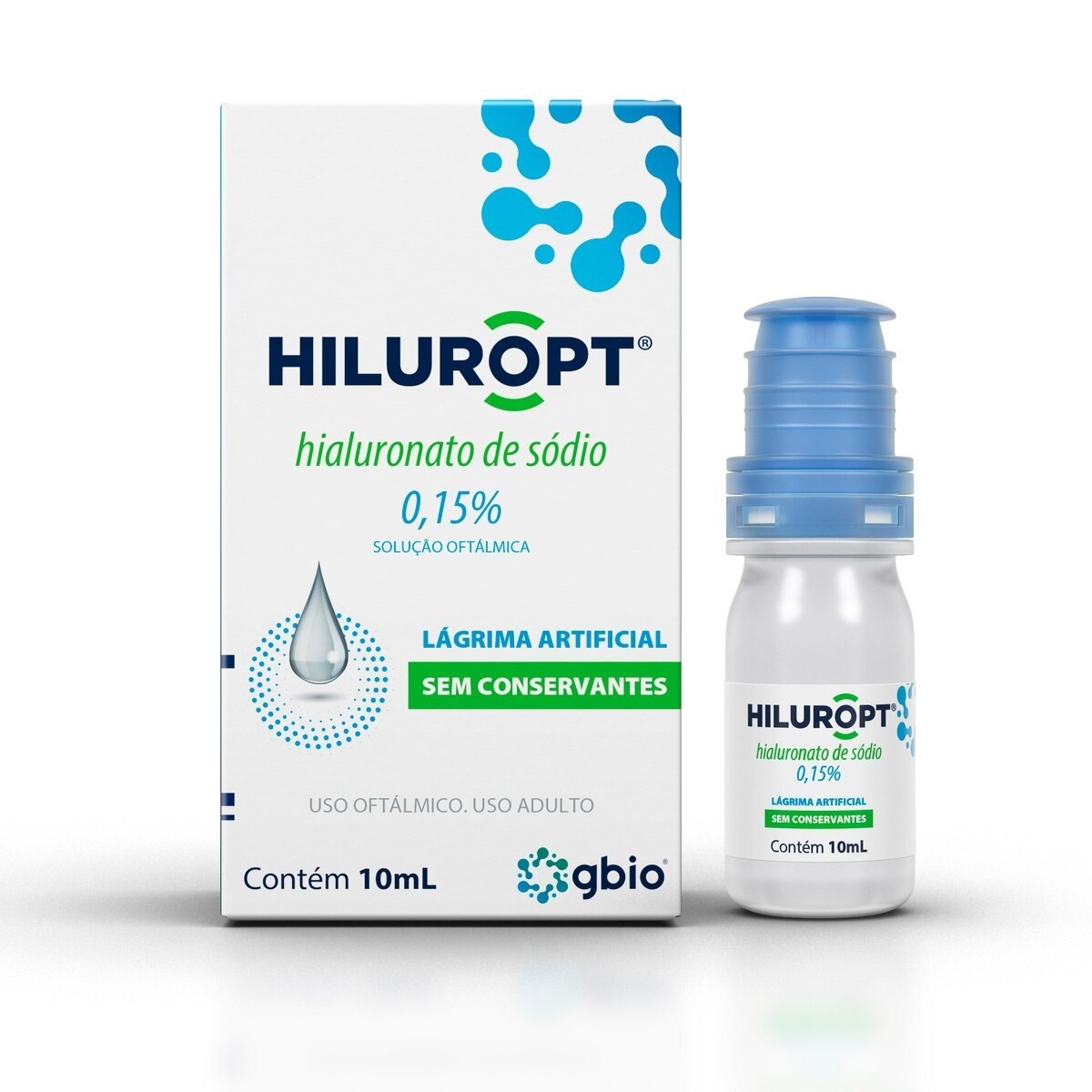Hiluropt 0,15% Solucao Oftalmica 10ml