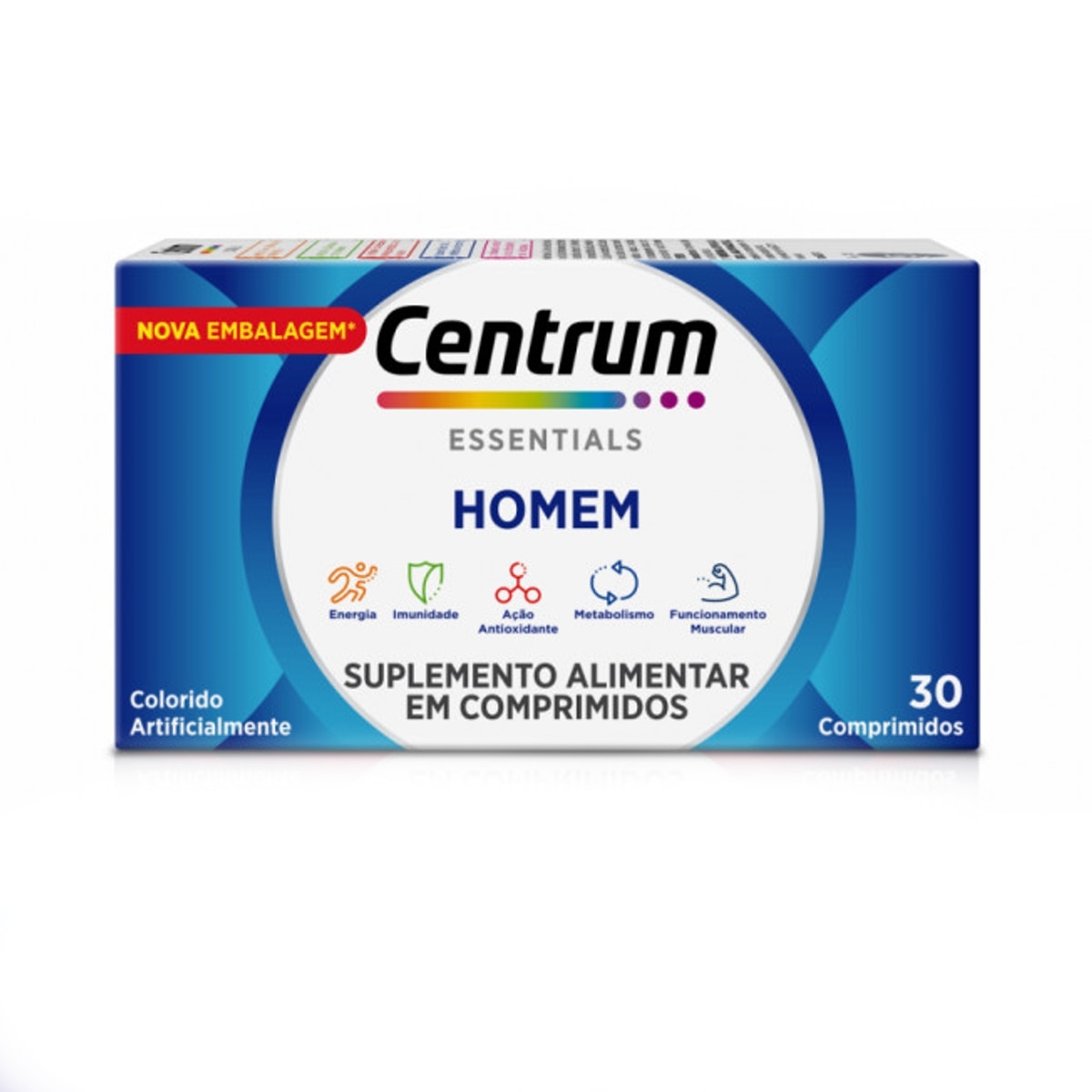 Centrum Essentials Homem 30 Comprimidos Revestidos