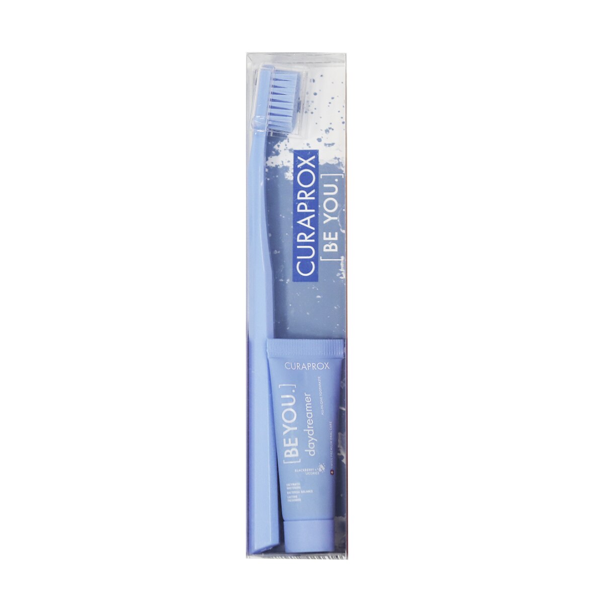 Kit Curaprox Be You Escova Dental Ultra Soft 5460 + Creme Dental 8ml Cores Sortidas