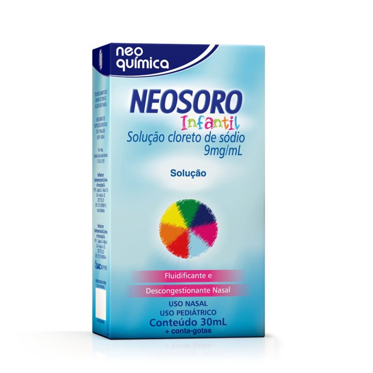 Neosoro Infantil 9mg Solucao Nasal 30ml